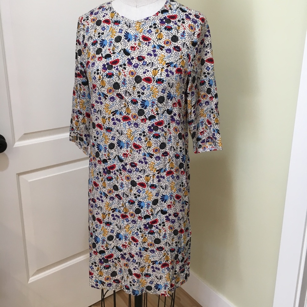 Floral mid-length dress